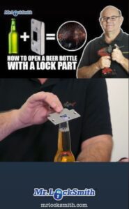 How to Open a Beer Bottle Using a Door Strike