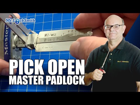 Pick Open Master Padlock with Lishi Tool | Mr. Locksmith Vancouver West